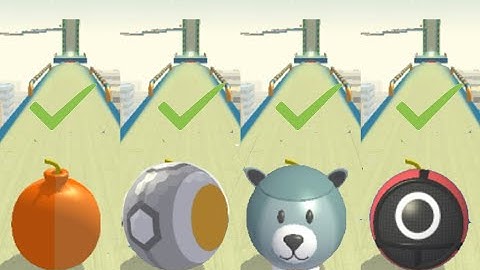 Action Balls - Gyrosphere Race Epic Level Going Balls, SpeedRun,  Levels 93-96