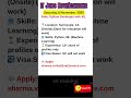 Python Developer with ML November 8, 2025