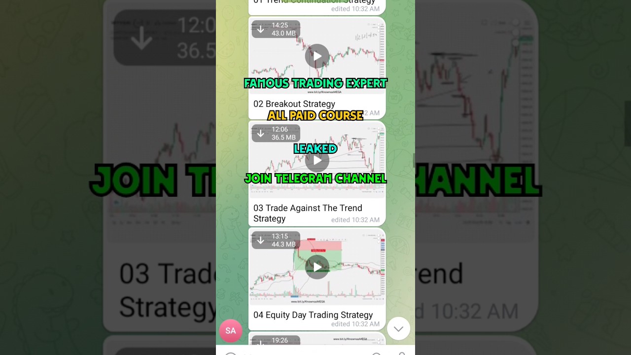 1000+ Paid Trading Course Available 