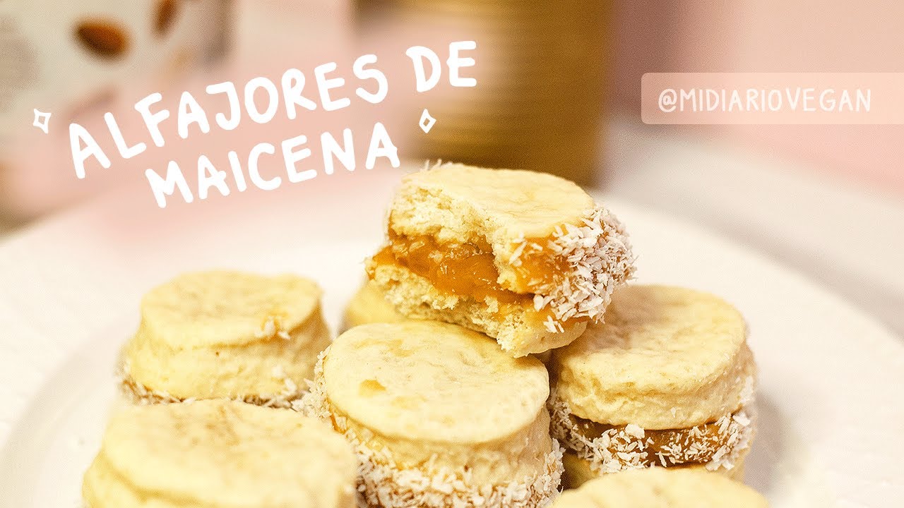 ALFAJORES DE MAICENA VEGANOS / Midiariovegan