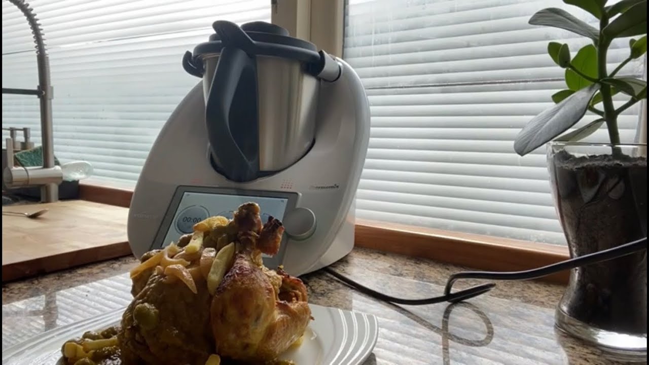 طريقة طبخ دجاجة كاملة في التيرموميكس🥰
