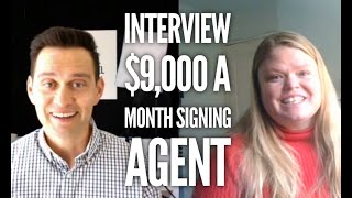 Interview-$9,000 a month, Former School Teacher and Single mom! Now successful notary singing agent!