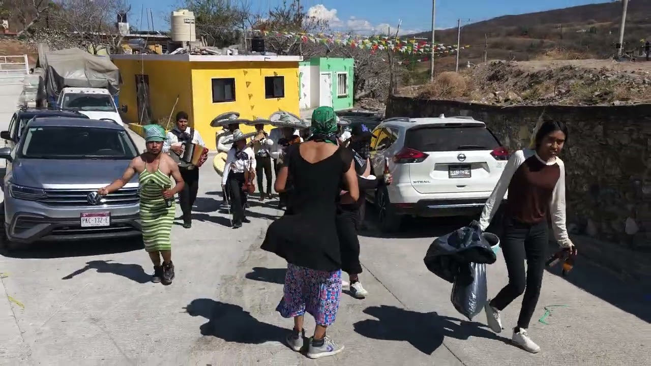 Boda en San Pedro Ocotlan Puebla. Bonitas nuestras tradiciones. Mariachi De Mi Tierra De Tulcingo