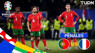 FULL Penalty Shootout! | Portugal (3)-(5) France | UEFA EURO 2024 - 4th Round | TUDN