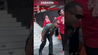 KING OF SPARKO in Push Up by TNI Commander's Wife #kingofsparko #sparko #letkolekawira #tniad #ko...