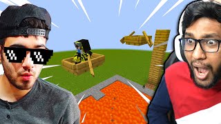RECREATING EPIC MINECRAFT CLUTCHES OF PRO MINECRAFT YOUTUBERS