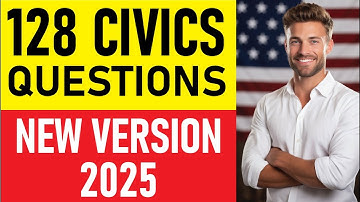 USCIS 128 Civics Vragen en EENVOUDIGE Antwoorden Herhaal 2X | 2025 Civics Test Amerikaans Staatsb...