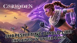 Indie Diablo Like Action RPG - Coridden - Explained In Under 4 Min
