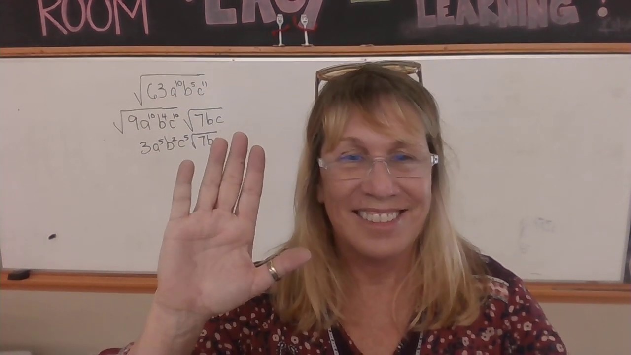 simplfying square roots YouTube