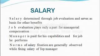 Executive Compensation Part 1