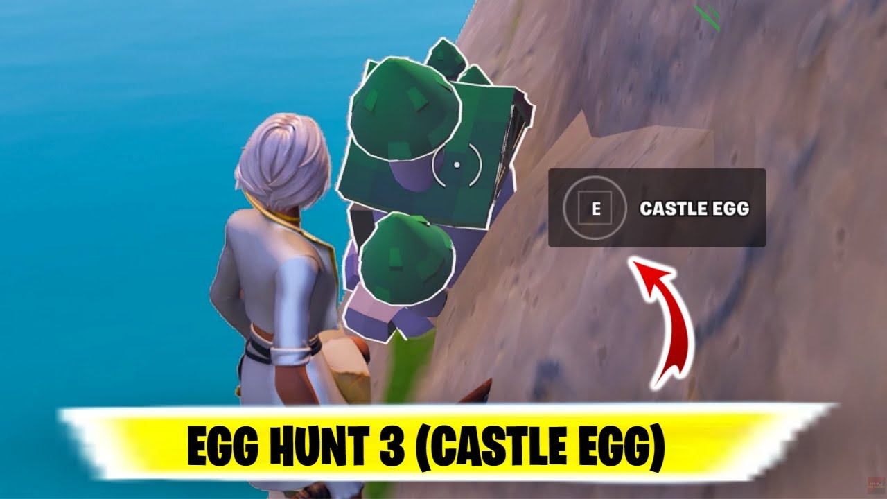 Egg Hunt 3 CASTLE EGG Fortnite Egg Hunt 3 Fortnite Egg hunt 3 GOLD