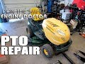 Lawn Tractor Mower Deck Won't Engage - FIX PTO Clutch Problem - MUST SEE VIDEO!