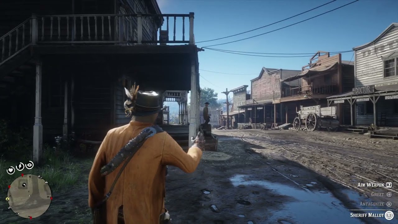 Much obliged Sheriff (Red Dead Redemption 2)