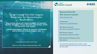 Spray-Coated Thin-Film Organic Memristor for Neuromorphic Applications - Bajramshahe Shkodra