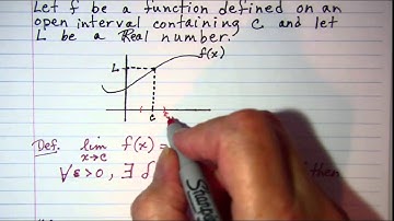 Formal Definition of Limit