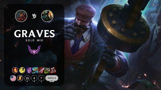 Graves Mid vs Gangplank - NA Master Patch 14.7