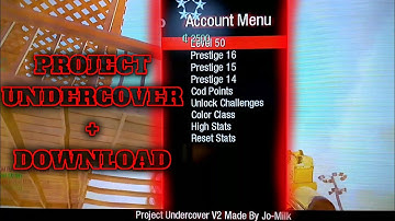 BO1/PS3 - MOD MENU HOST PROJECT UNDERCOVER V2 + DOWNLOAD