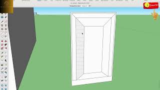 Quick Door design #freecad #sketchup #3d #doors #funituredesign #civilengineering #design #tutorial