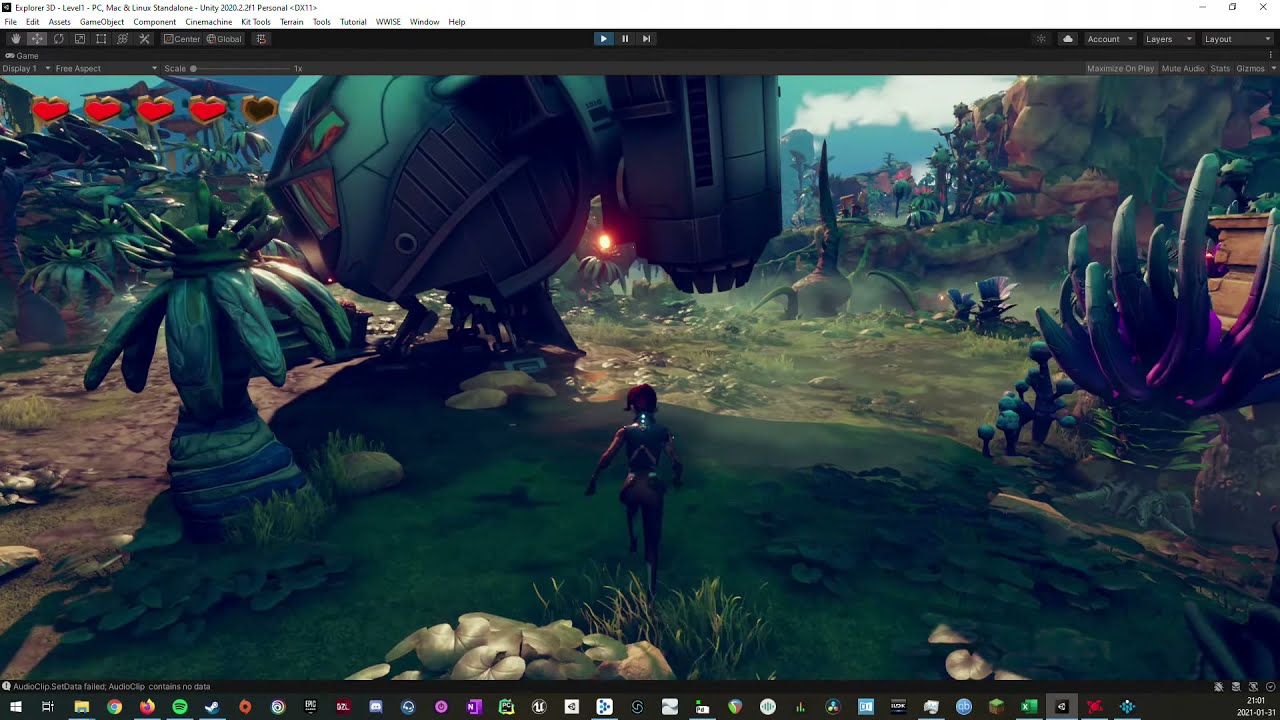 Procedural Wind in game