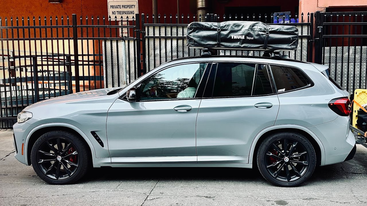 How to Install Thule WingBar Evo on BMW X3 M40i 2022