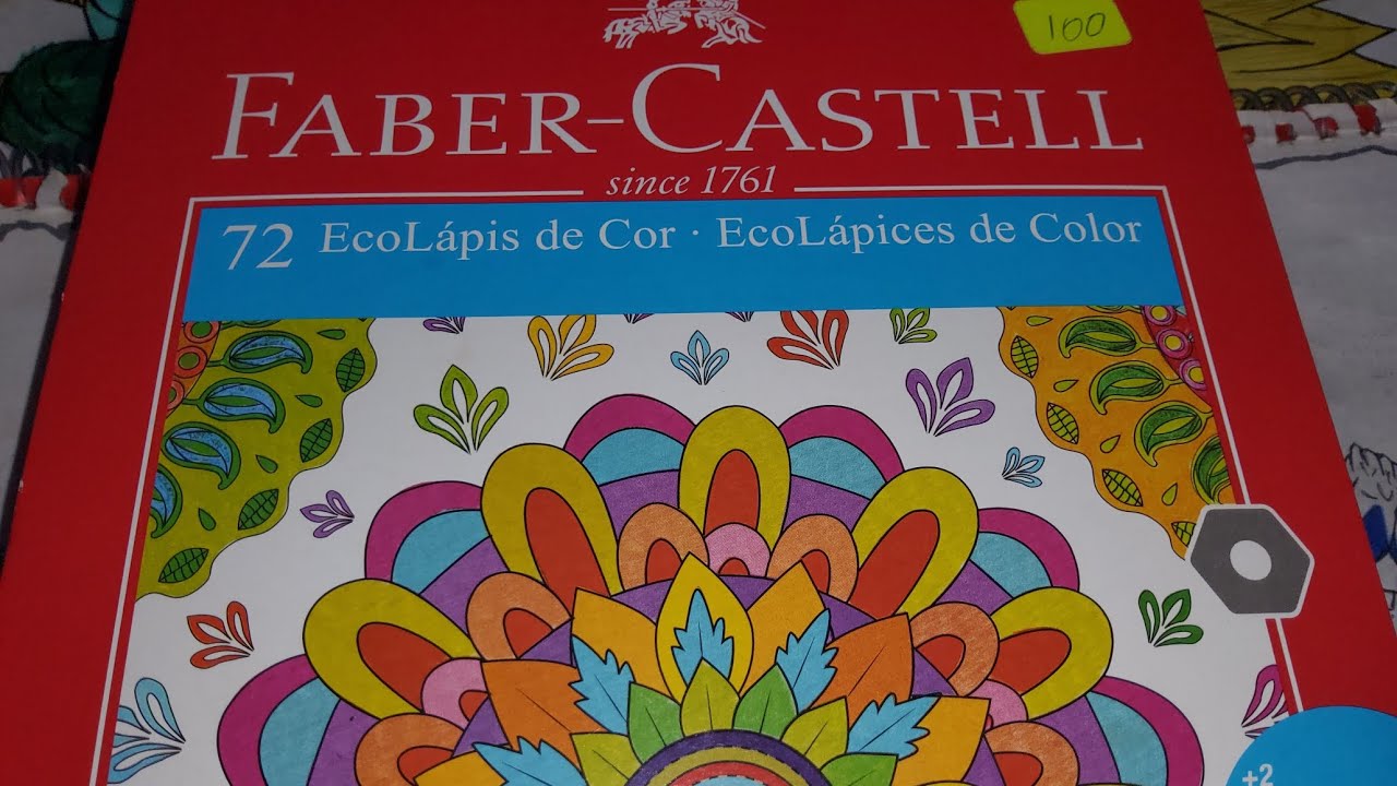 Unboxing colores Faber Castell 72 unidades