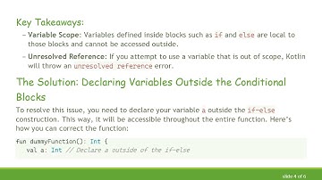 Understanding Unresolved Reference Errors in Kotlin: A Deep Dive into Scope Issues