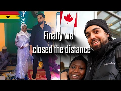 ملاقات مجدد با همسر آفریقایی من در کانادا