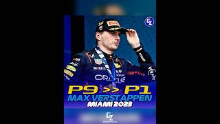 Verstappen's Miami Miracle After Qualifying Disaster #F1 #Shorts #Miami