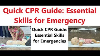 CPR Made Easy: Step-by-Step Life-Saving Guide. #CPR #BLS #FirstAid #EmergencyResponse #SaveLives