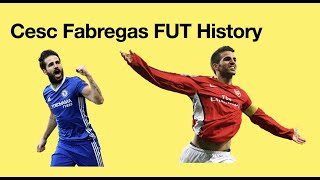 Cesc Fabregas FUT History ( Every Fabregas FUT Item from Fifa 10 to Fifa 21 )