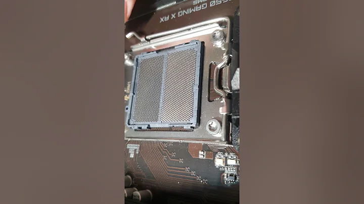 Tips on fixing bent AM5 motherboard pins.