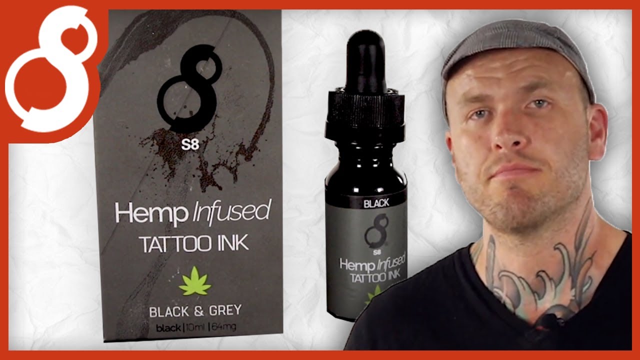 S8's Hemp infused Tattoo Ink - S8 + FireSide - YouTube