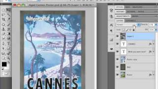 Non-Destructive Poster Fading with Live Type - Photoshop Tutorial
