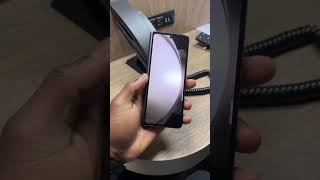 Blue Galaxy Z Fold 5