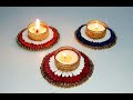 Diya Stand Making at Home | Diwali Decoration Ideas | Diwali Craft Ideas | DIY
