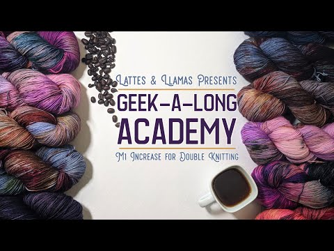 Make 1 Increase for Double Knitting