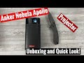 NEW Anker Nebula Apollo Pocket Projector Unboxing and Quick Look!