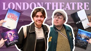 we went back to see INTO THE WOODS! | theatre vlog ft Legally Blonde, Sea Witch, Midnight, and more!
