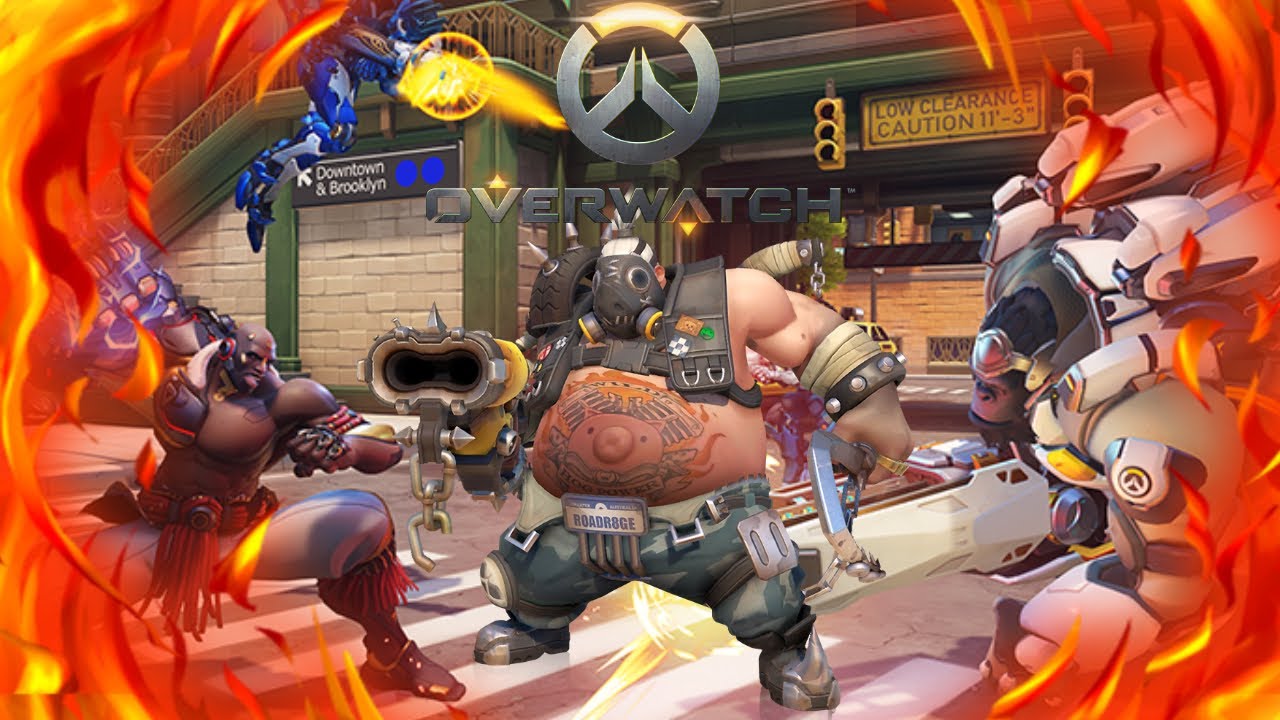ROADHOG ON FIRE! Overwatch 2 YouTube