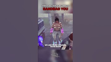 SOLO QUEUE NPC BEHAVIOUR - Dead By Daylight  #dbd #shorts #gaming #fail #npc #funnyshorts