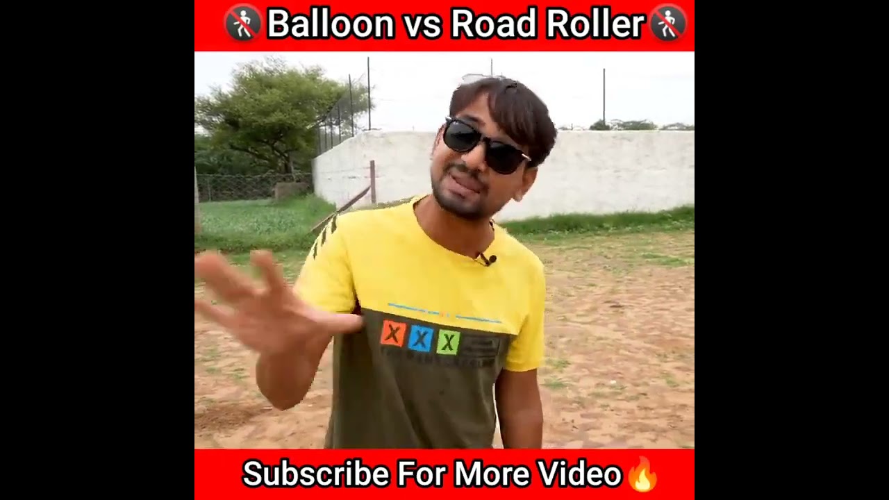 Monster Balloon vs Road Roller😱@MR  INDIAN HACKER @Crazy XYZ @MrBeast 