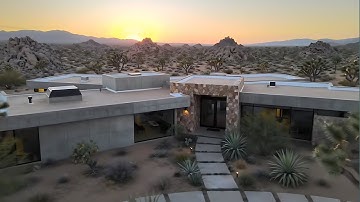 Desert Modern Home Tour in Joshua Tree Style | Minimalist Architecture in California