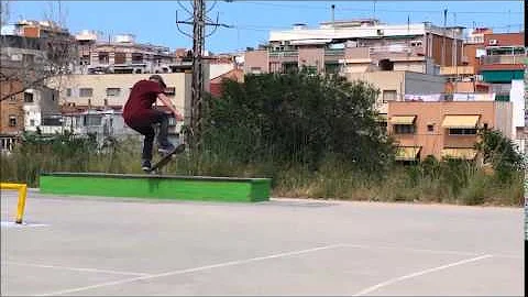 Street Skating in Barcalona 2015