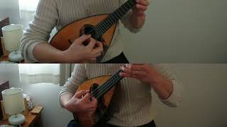 オデルマンドリン教則本 二重奏練習曲36番 - YouTube