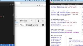 Lesson 66: Create Node/Elements for the DOM