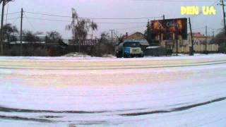 Снегопад в Одессе.27.01.2014  Snowfall in Odessa