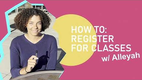 Getting Started: Class Registration