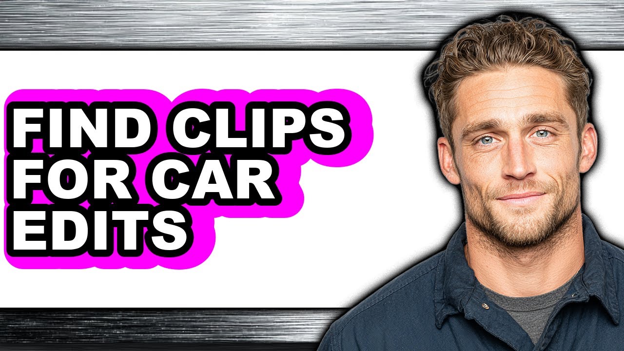 How to Find Clips for Car Edits (easy Method)