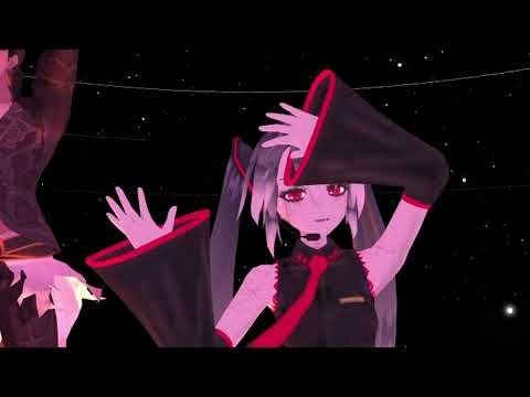 MMDサイバーサンダーサイダー　(ミク＆ベリアル）