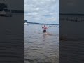 Swimming with Reid on the 4th of July!!